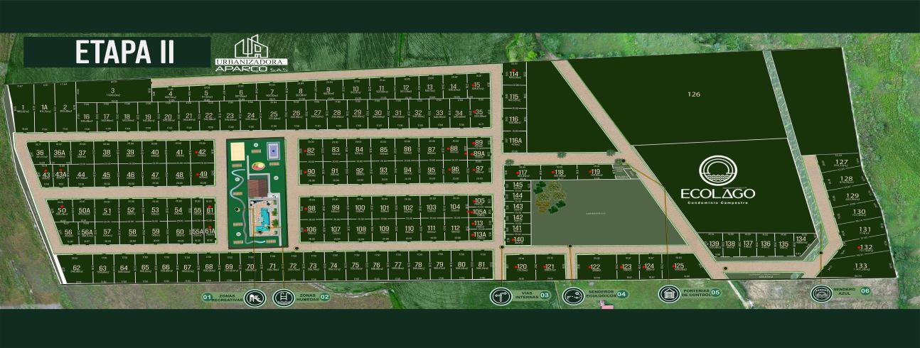 Lotes disponibiles ecolago